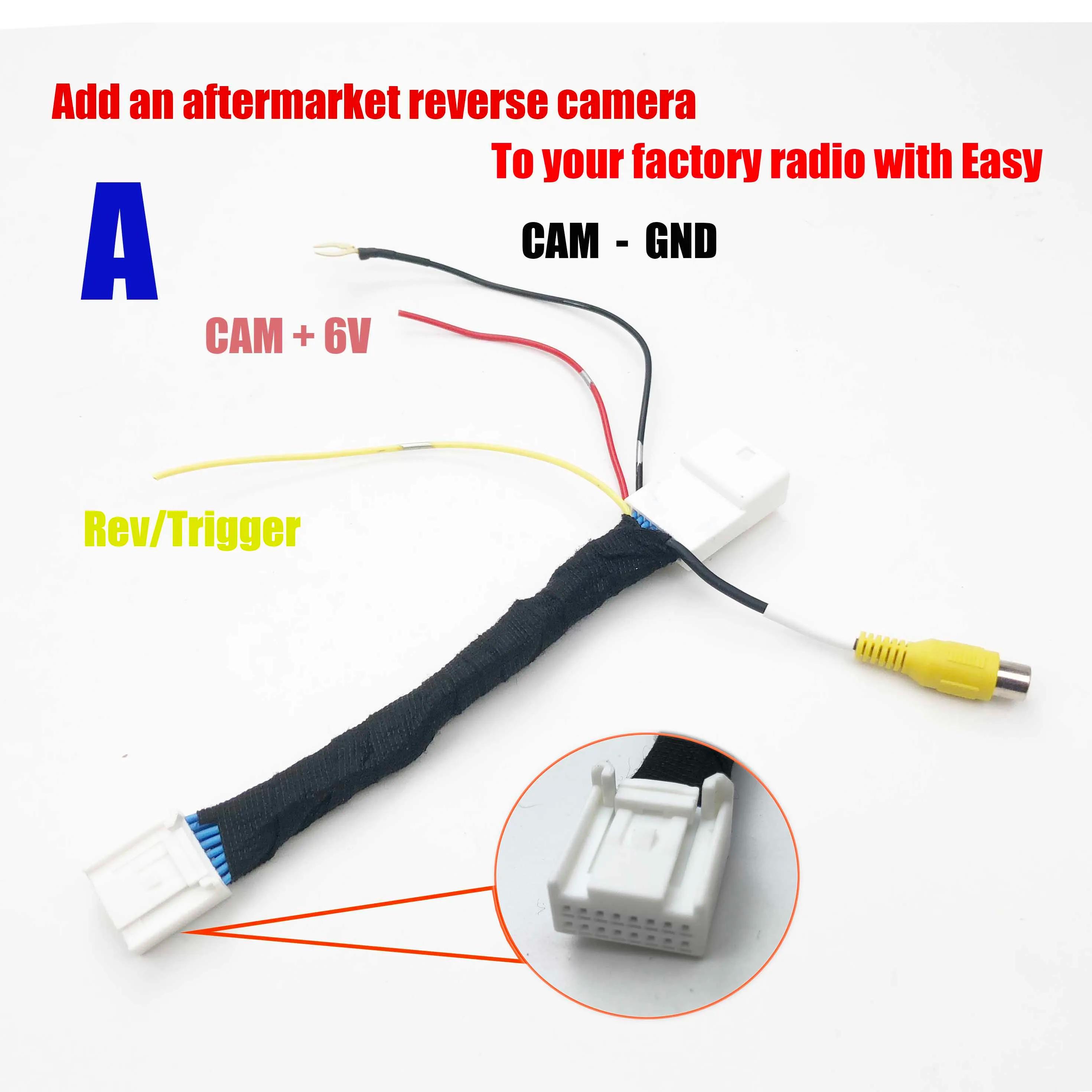 JIAYITIAN C16 broches adaptateur pour Kia Soul /Ceed/ Sorento 2/Cerato 3 caméra de secours harnais r