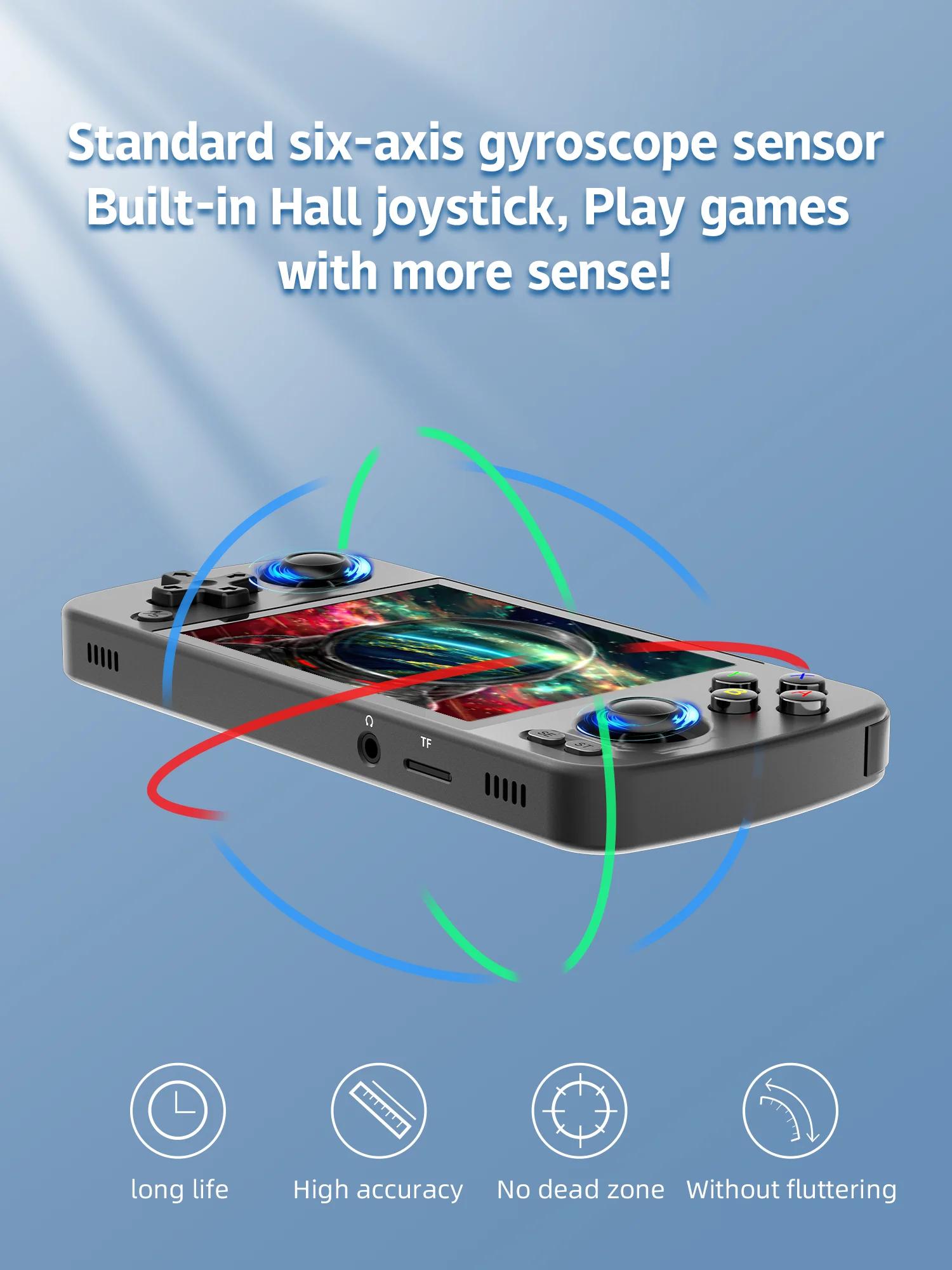 Console de jeu portable en métal ANBERNIC RG405M, système Android 12, processeur Unisoc Tiger T618, 