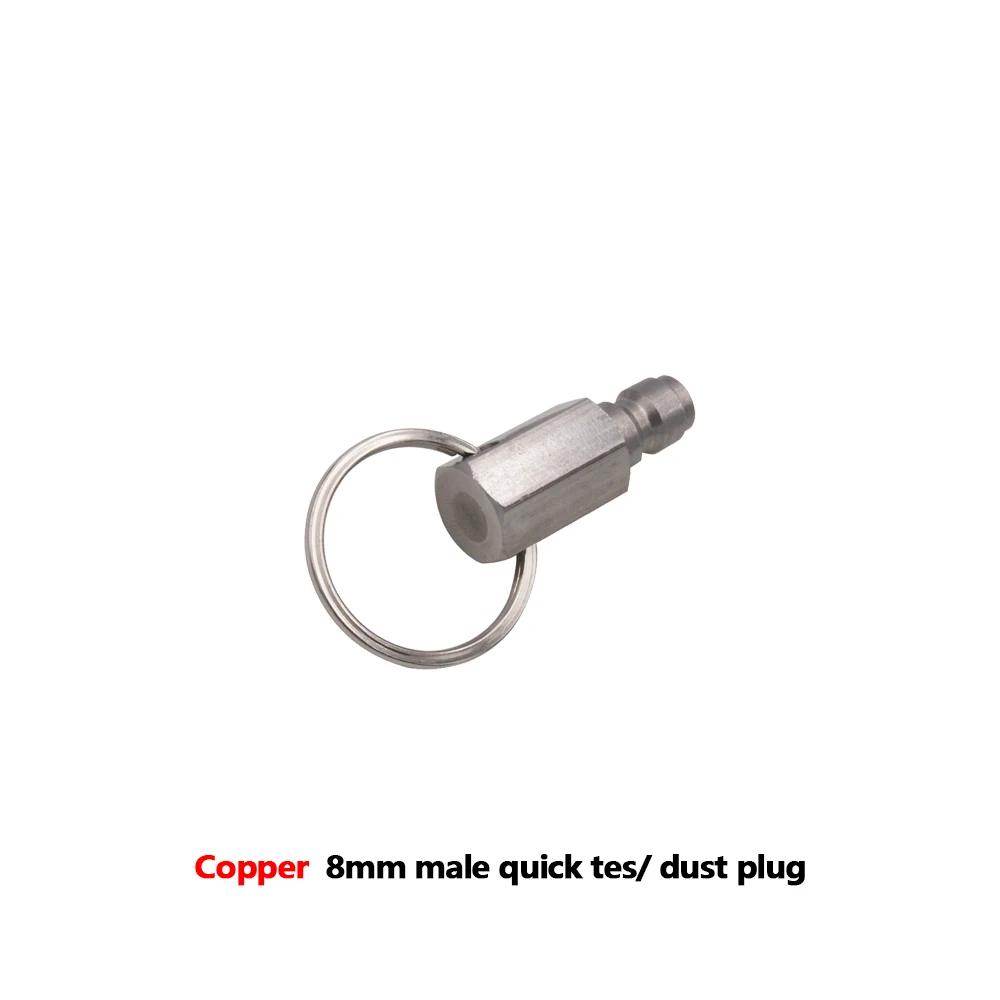 HPA AIR CO2 gaz bouchon de déconnexion rapide QC02 1/8NPT 1/8BSP M10 G1/8 "mamelon de remplissage mâ