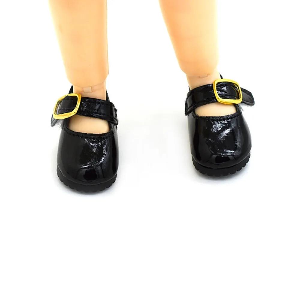 Mini chaussures en cuir au beurre pour enfants, accessoires de princesse, document de bonbons, jouet