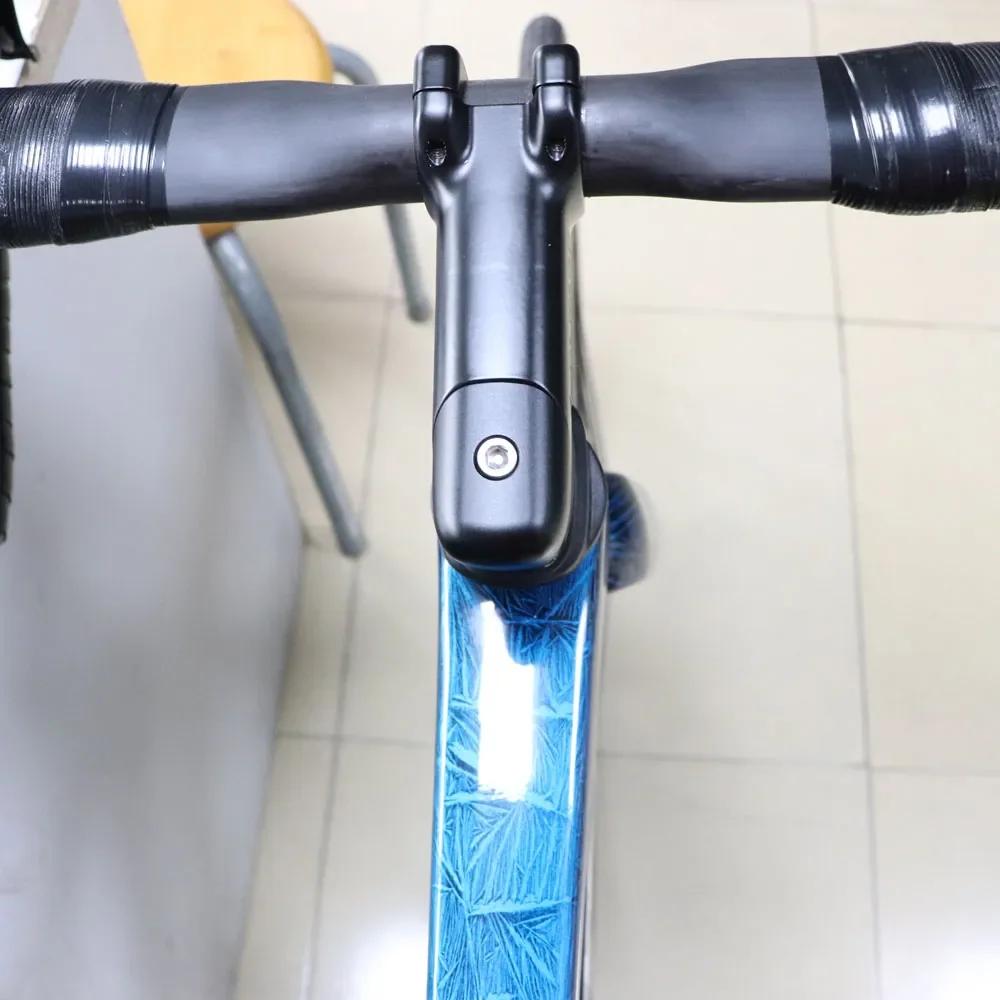 Kocevlo tige de vélo 28.6-31.8mm tige de routage de câble interne en aluminium avec entretoise tige 