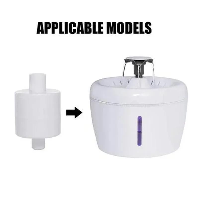 Paquet de 6 filtres à charbon actif Triple Filtration pour Els Pet 2,5 l chat fontaine d'eau filtre 