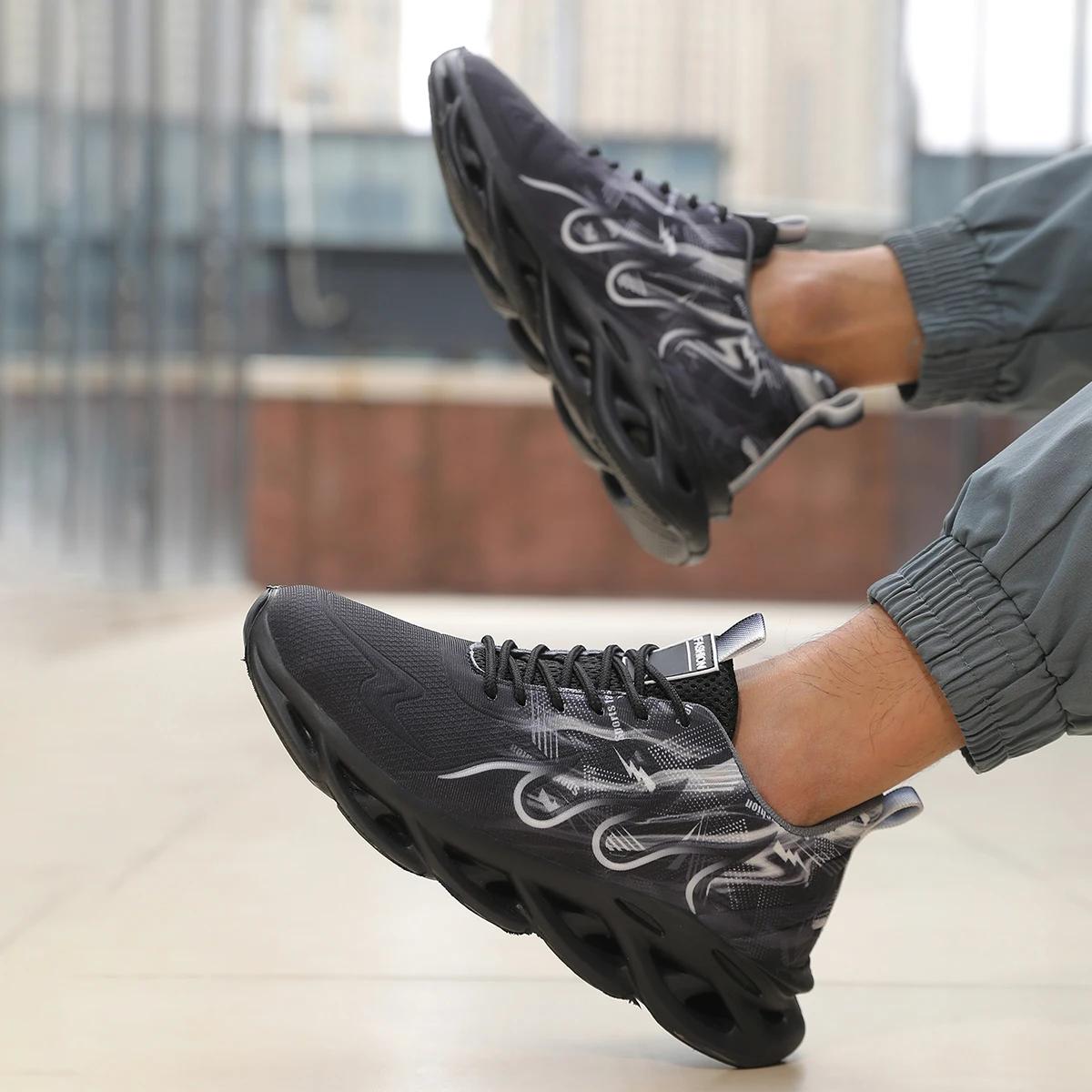 2025 unisexe chaussures de course hommes femmes léger maille respirant confortable plat doux chaussu