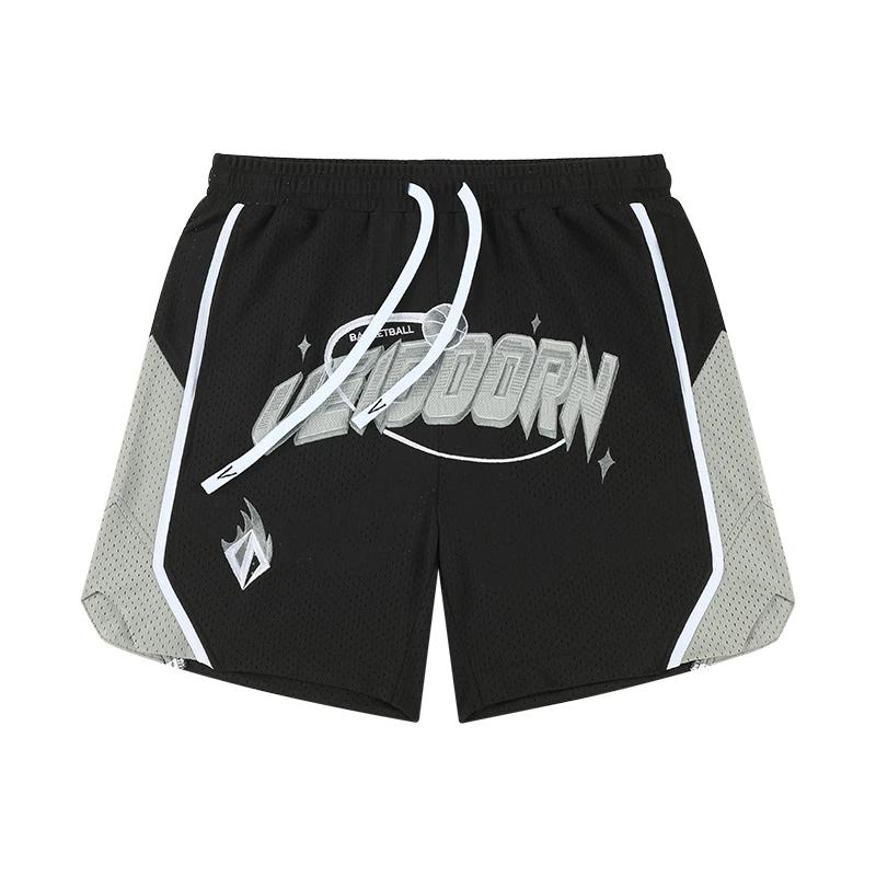 Short de Basket-Ball en Maille Respirante pour Homme, Style de Rue, Ceinture artificiel astique, Sho