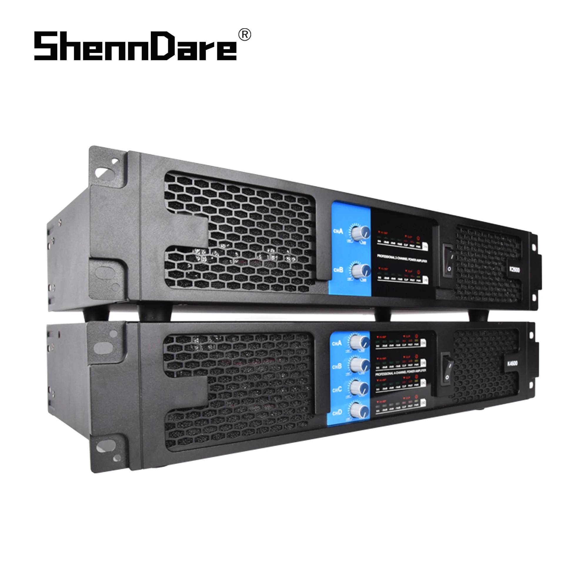 ShennDare-Amplificateur de puissance numérique professionnel, 2/4 canaux, sortie stéréo, audio, cais
