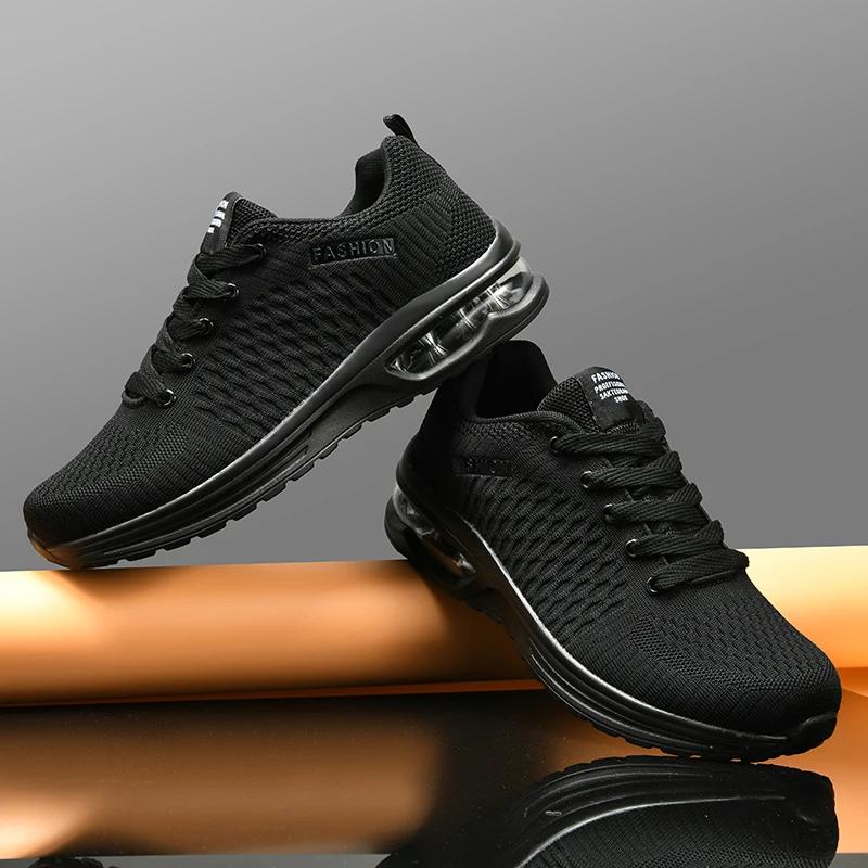 Baskets homme 2025 mode décontractée - Chaussures course légères respirantes confort grande taille