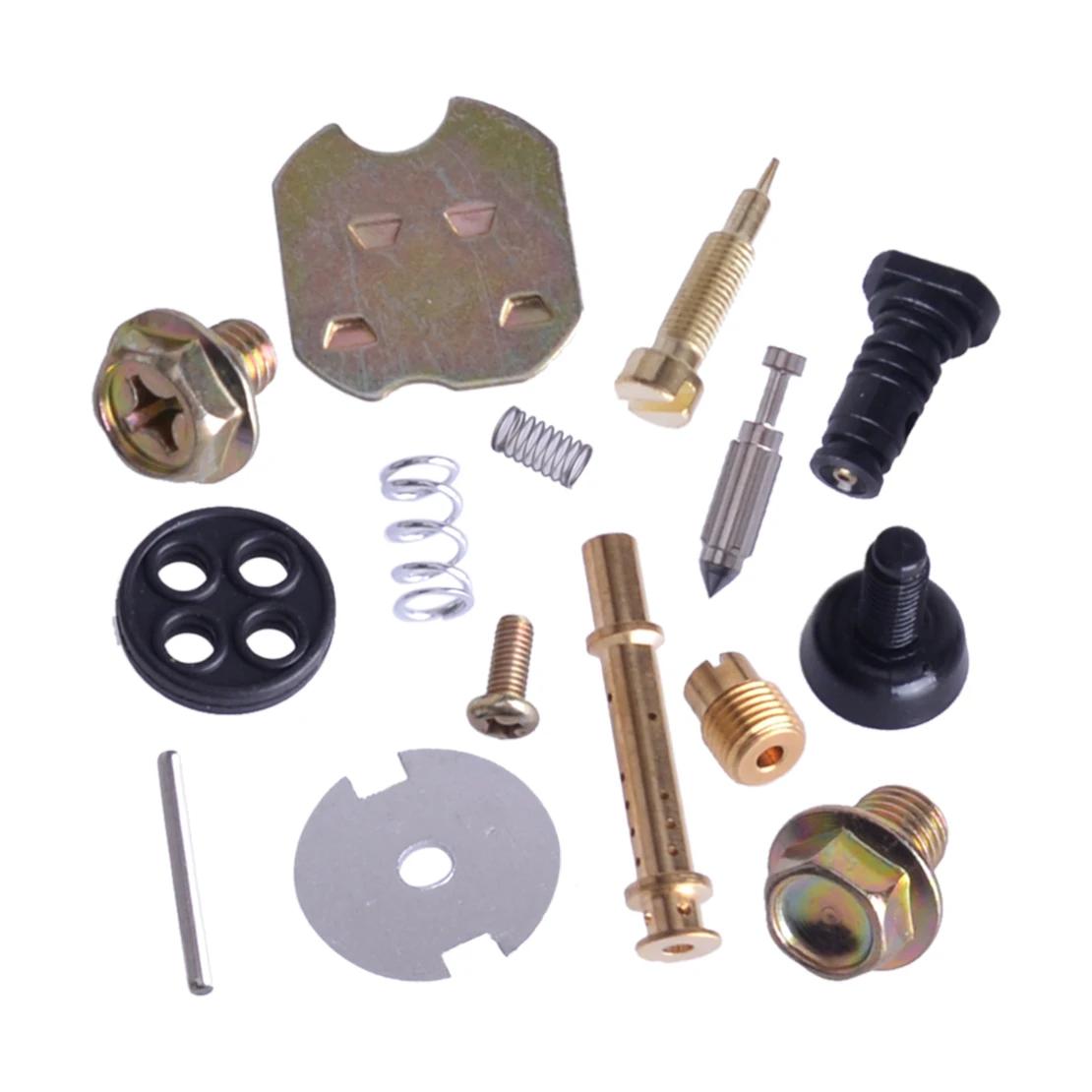 1 jeu de kits de réparation de carburateur adaptés à Honda GX110 GX120 GX140 GX160 GC135 GCV135 GC16