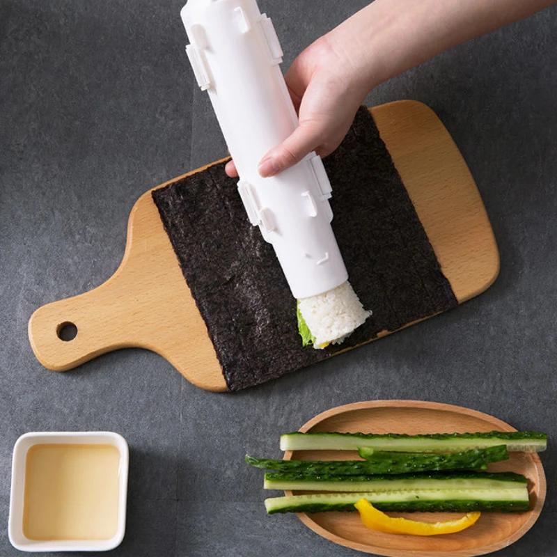 Appareil de fabrication de sushi rapide, moule à riz, rouleau à viande, moule à rouler les légumes, 