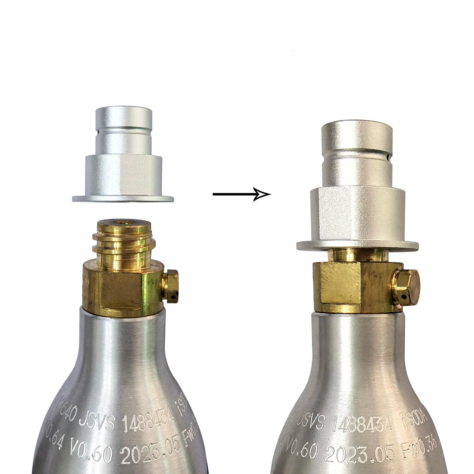 Terra DUO ART adaptateur à connexion rapide accessoires d'eau Soda Machine à Soda CQC à CO2 adaptate
