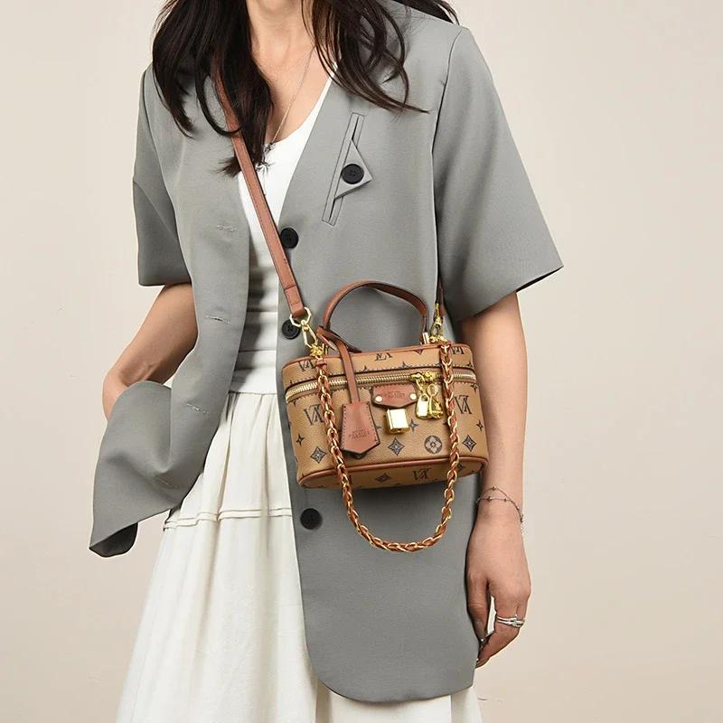 Sac bandoulière en cuir populaire pour femmes, sacs à main messager pour femmes, design classique et