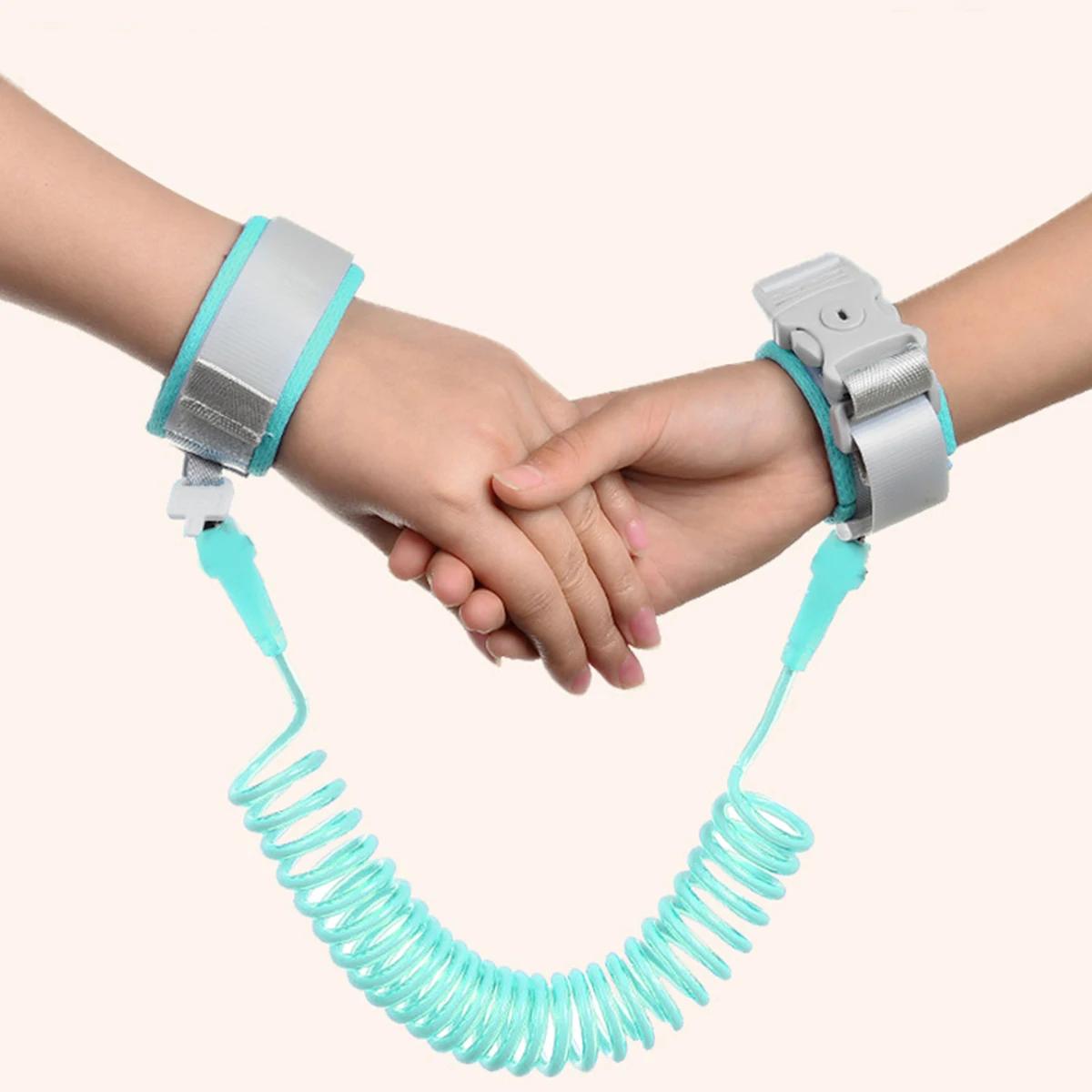 Avec serrure à clé 2m anti go bracelet fumable bracelet pour enfants corde de sécurité bracelet pour