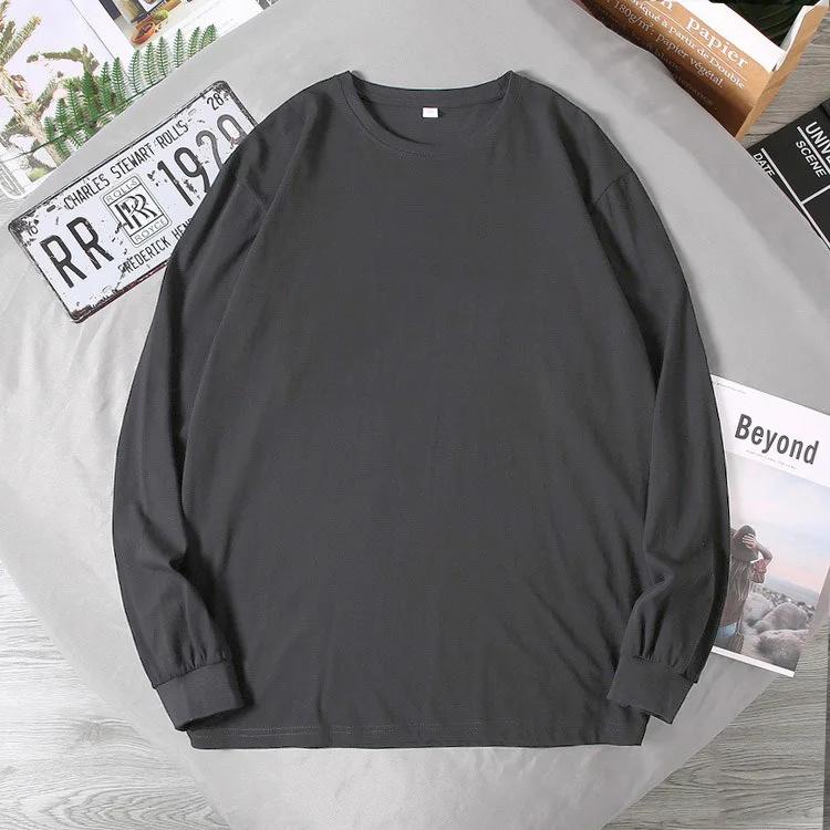 Sweat-shirt à manches longues pour hommes, pulls grande taille, t-shirt grande taille, vêtements pou