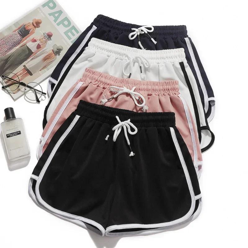 Short d'été pour filles, Streetwear, jogging, Fitness, sport, course à pied, respirant, grande taill