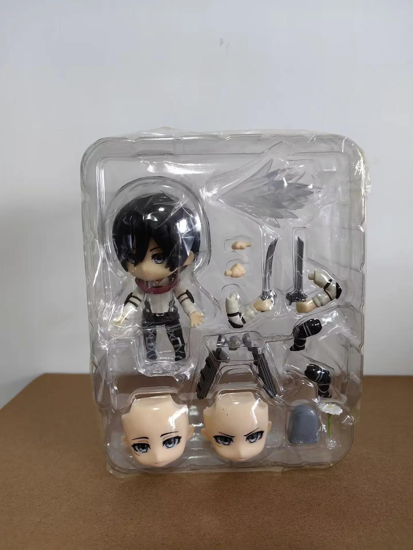 2023 Attaque 10cm sur Titan Mikasa Ackerman 2001 #   Figurines d'action Anime The Final Season, joue
