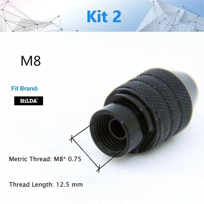 Mini mandrin de perceuse M8/M7, accessoire pour outil rotatif Dremel et meuleuse, échange d'embout p