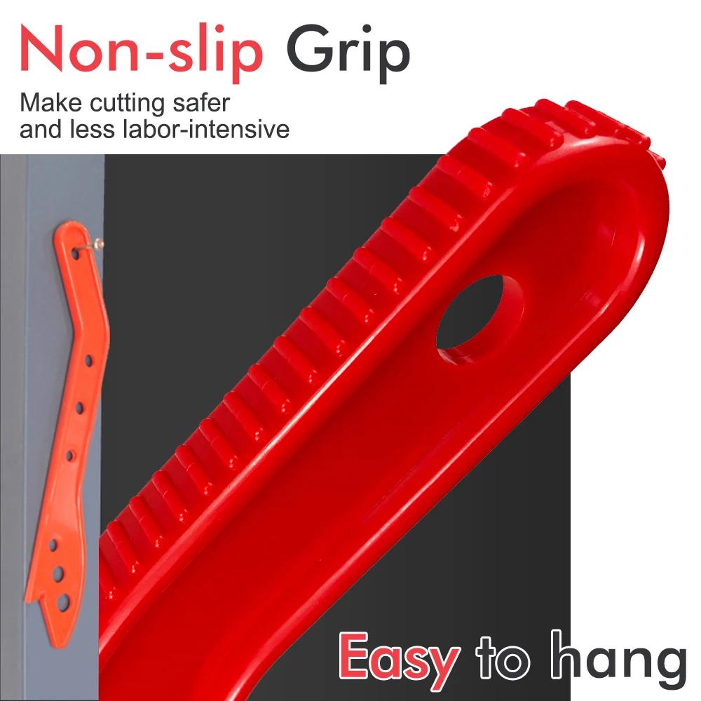 Bâtons de scie de table à manche long rouge et jaune, outil de sécurité pour le travail du bois