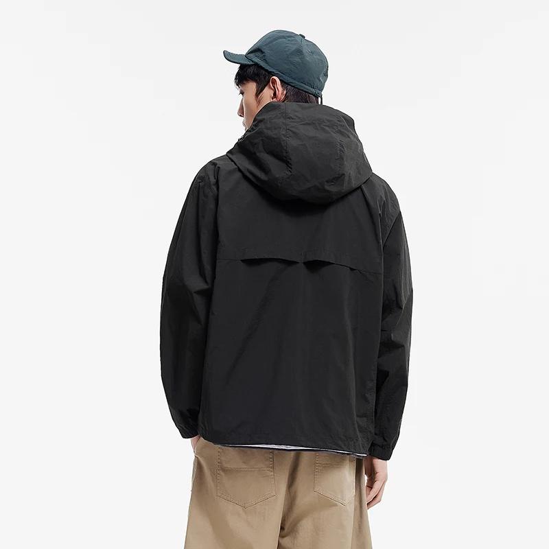 Veste UV Homme Semir 2026 à Capuche Coupe Ample Sensation Fraîche Style Couple Décontracté Tendance 