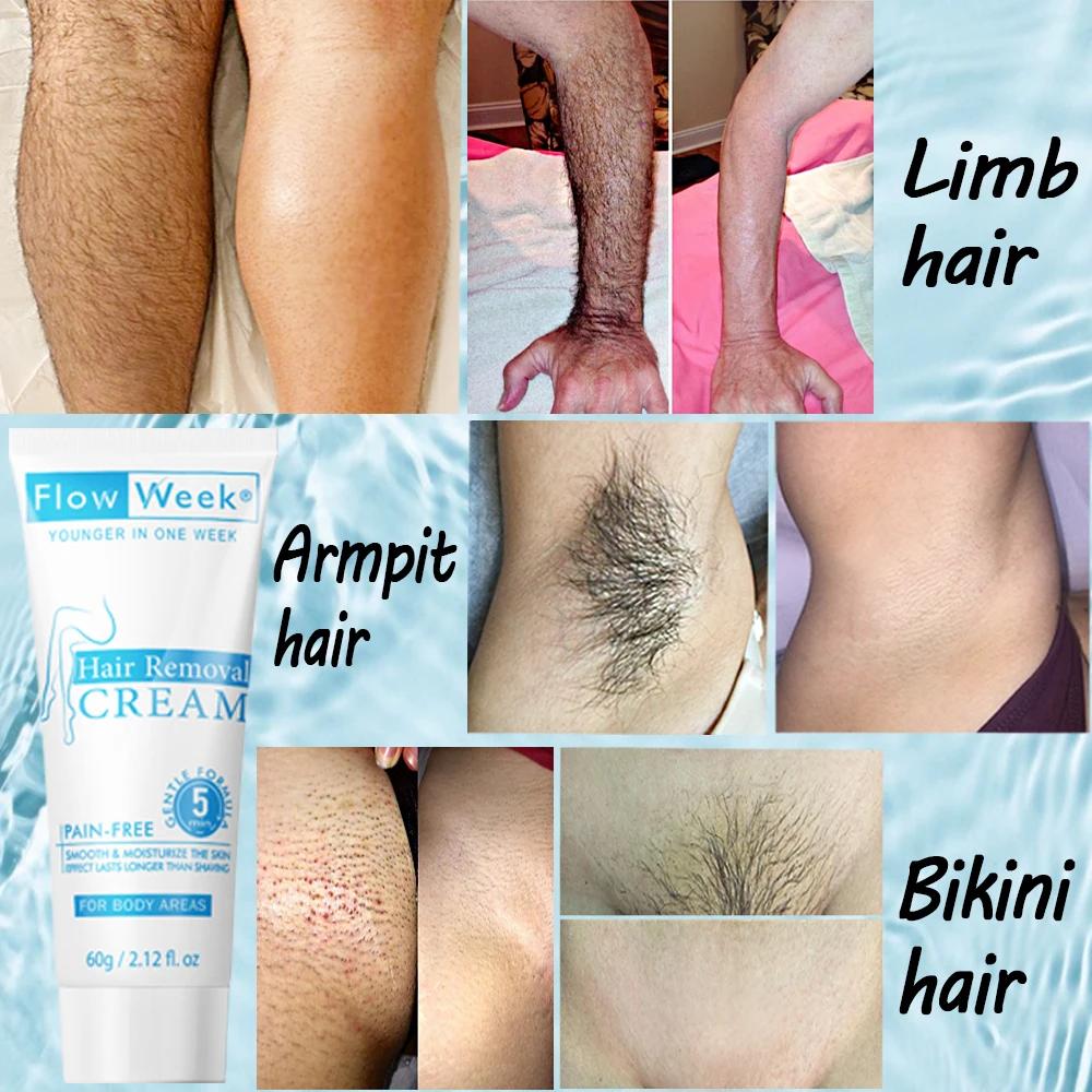 Crème d'épilation indolore pour hommes et femmes, ati elles, visage privé, jambes, soins de la peau,