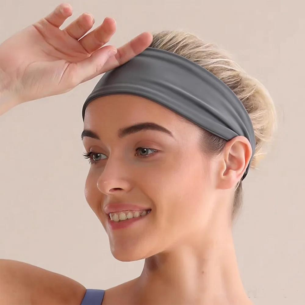 Yoga sport bandeau pour hommes et femmes bandeau anti-transpiration bord Yoga bandeau bandeau