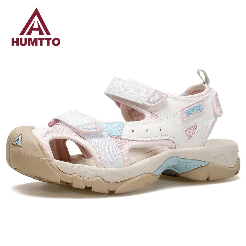 Chaussures de randonnée HUMTTO pour femmes - Sandales respirantes - Plage et camping