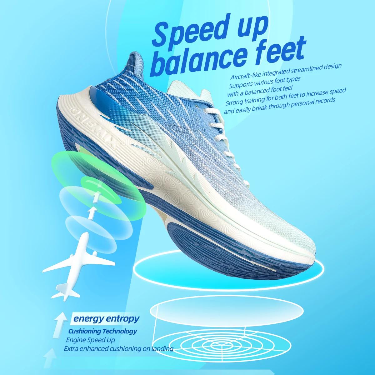 ONEMIX – chaussures de course à coussin d'air, baskets de sport respirantes pour l'extérieur, légère