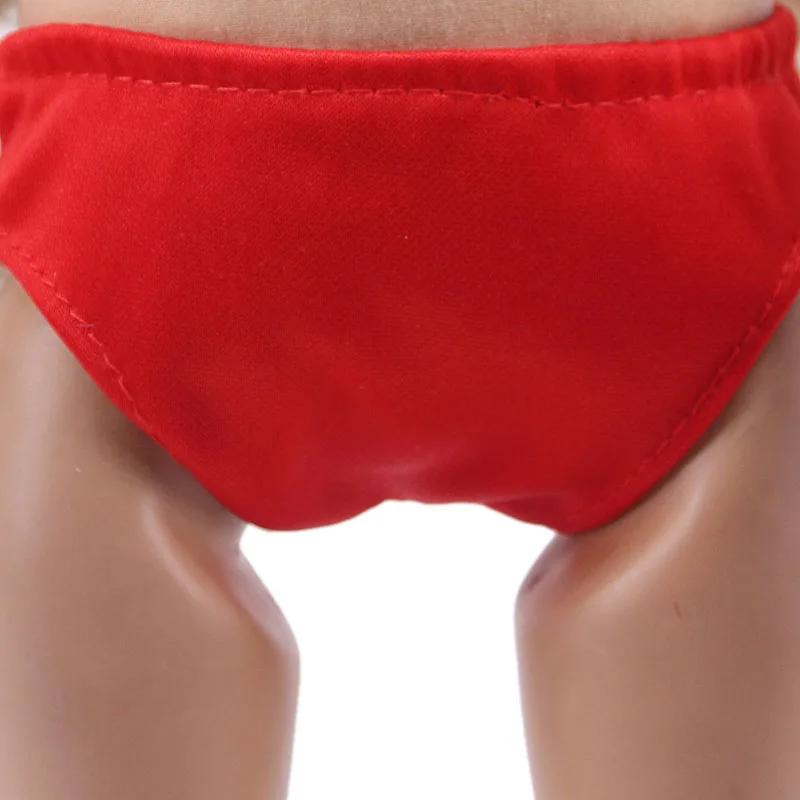 Culottes bon marché de 12 couleurs pour poupées de 43 cm, accessoires de vêtements et jouets pour po