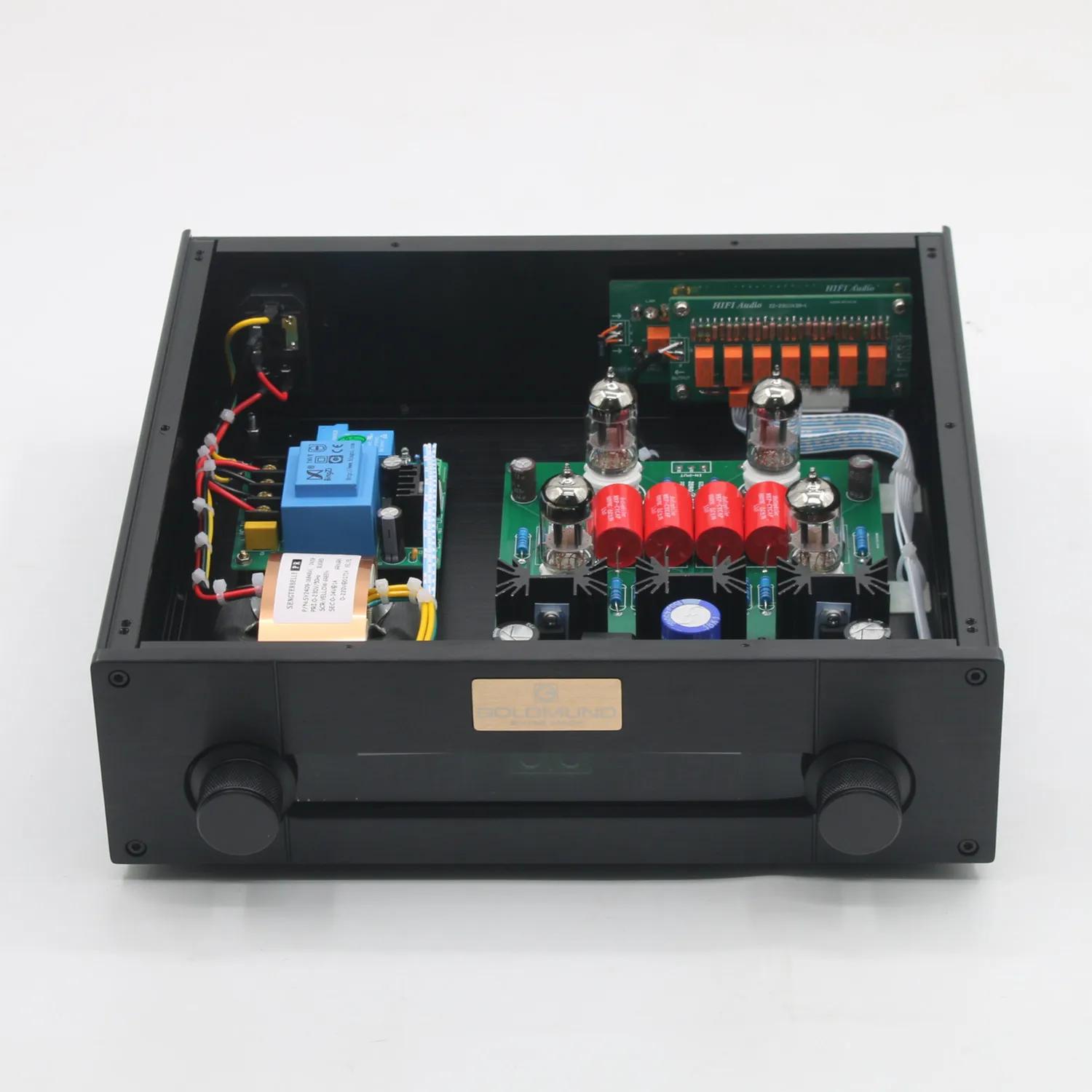 Base de préampli stéréo de Tube de préampli de Volume de relais de télécommande HiFi sur le Circuit 