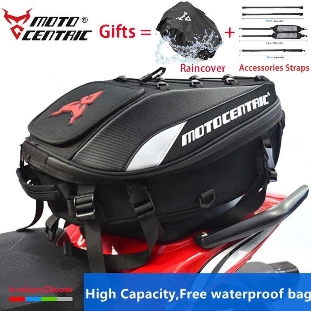 Motocentral – sac à dos étanche pour moto, multifonction, pour siège arrière, grande capacité