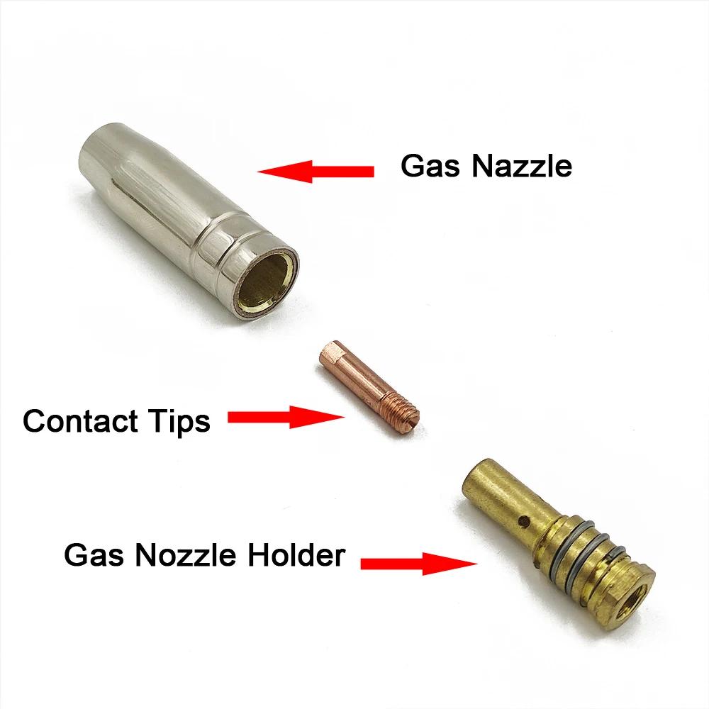 Buse de soudage Mig MIG-14AK, torche de soudage Co2, consommables, support de pointe, pointe de Cont