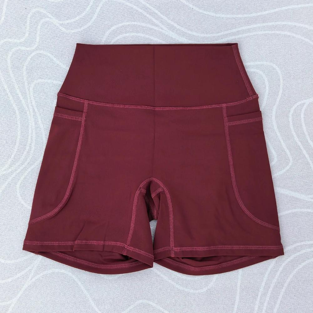 Short de Yoga taille haute pour femmes, pantalon Push-Up pour gymnastique, levage des hanches, poche