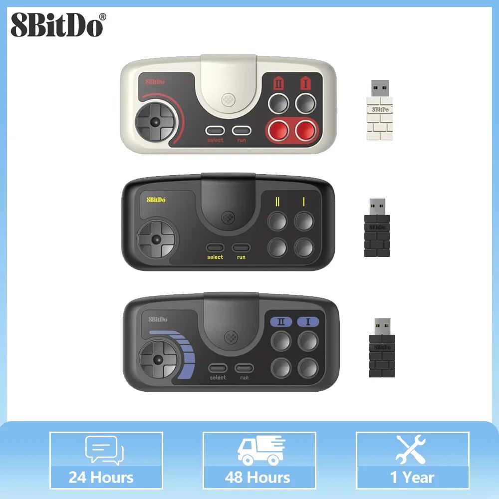 8Bitdo PCE 2.4G/TG 16/PCE Core 2.4G Support de manette de jeu sans fil pour moteur PC mini & moteur 
