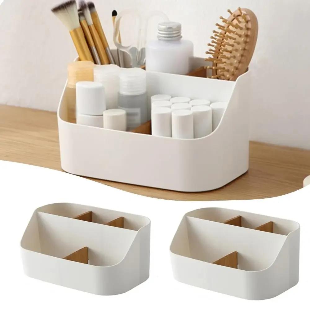 Boîte de rangement de bureau, boîte de fournitures de bureau, maquillage, cosmétiques, organisateur 