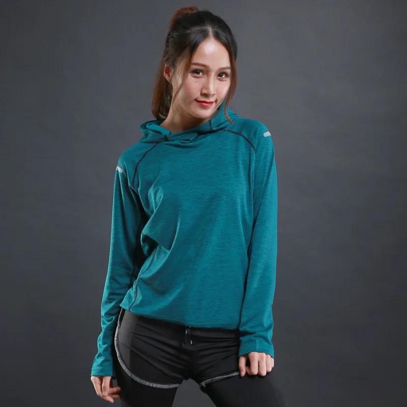 Veste de course à capuche pour femmes - Vêtement sport réfléchissant nuit et 3 couleurs