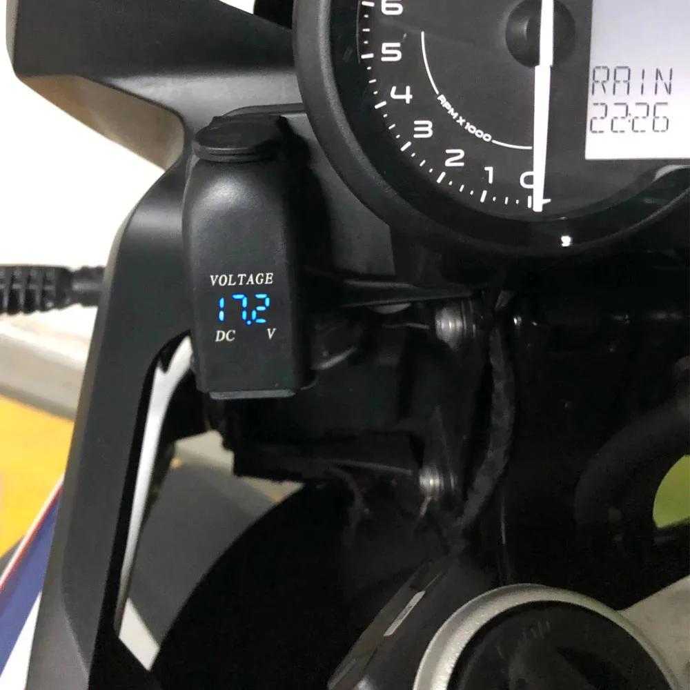 Chargeur double USB pour moto, accessoires pour BMW R1200RT R1250GS R1200GS F800ST F800R F800GS R130