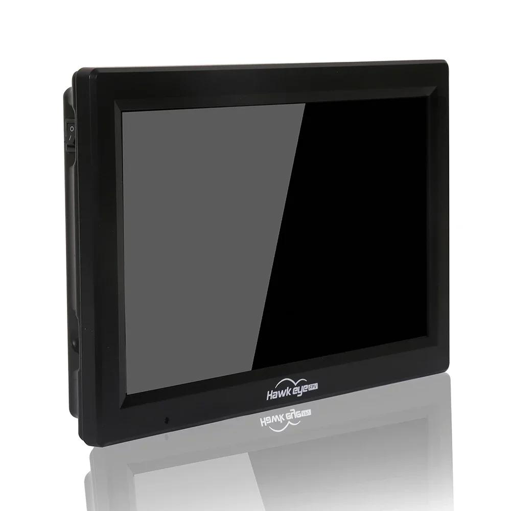 Moniteur FPV Hawkeye Little Pilot Captain X 10,2", double 5.8G RX/1000lux/DVR/HDMI, prise en charge 