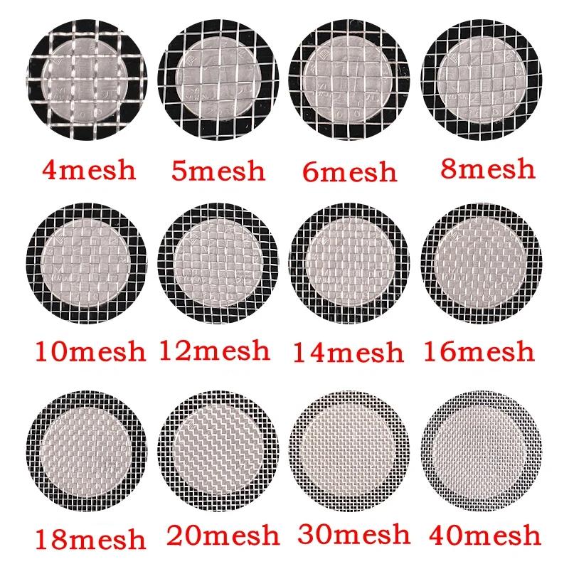 Fil tissé en maille 4-500, feuille de filtre de dépistage en acier inoxydable de haute qualité, filt