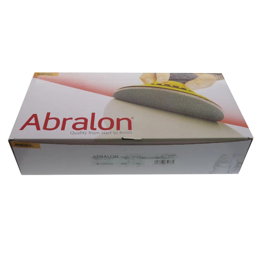 Mirka Abralon 6 pouces éponge disque de ponçage 8A-241 mousse crochet et boucle papier de verre rond