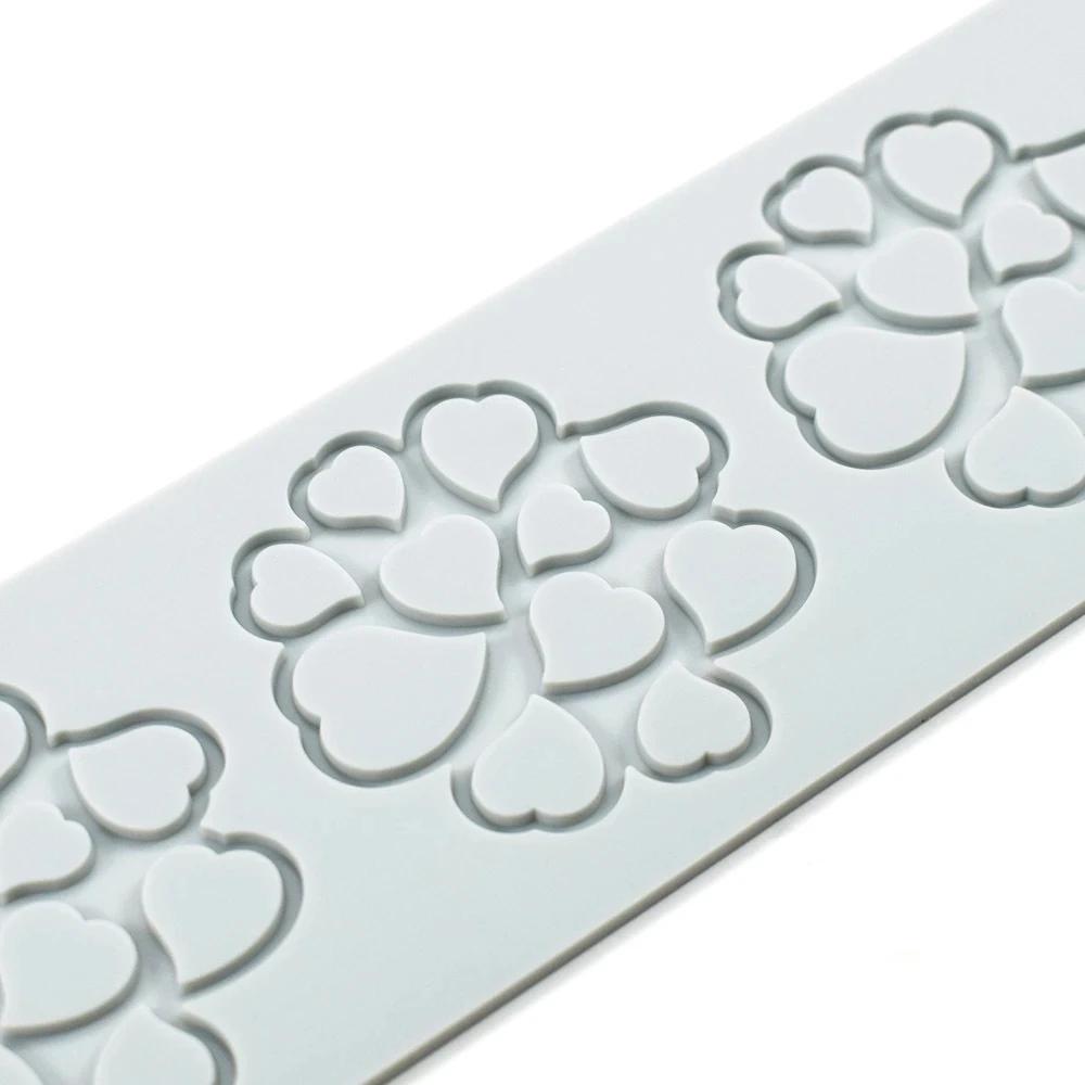 Coussin multi-styles en dentelle pour gâteau, feuille de bulle d'amour, Cuisine moléculaire, assiett