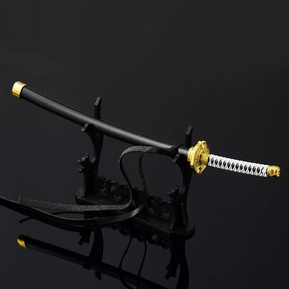 Mini métal Yamato Katana diable peut pleurer 5 Vergil véritable fer Ninja couteau diable japonais Ka