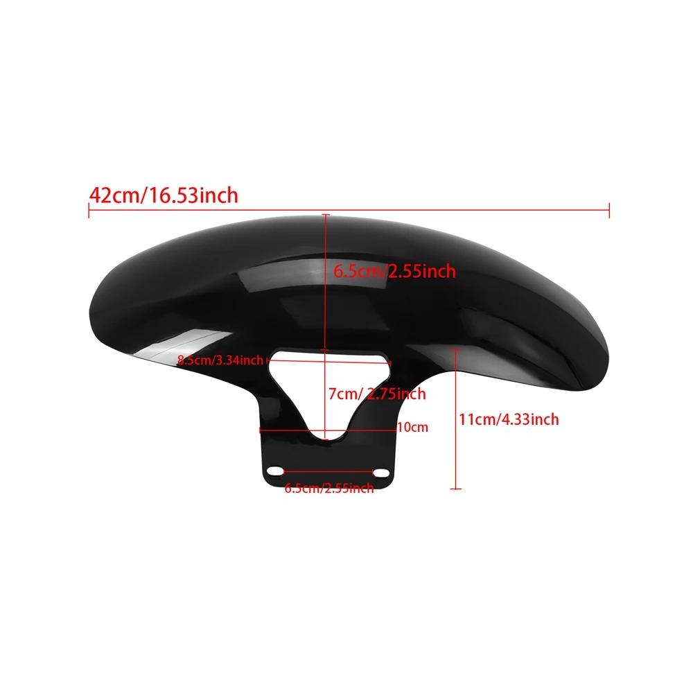 Garde-boue avant noir brillant pour moto, couverture pour Harley Softail M8 Fatboy FLFBS FLFB 2018 –