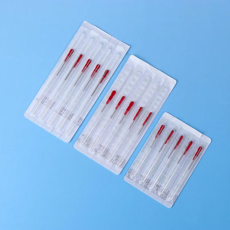 Aiguille d'acupuncture jetable, 100 pièces, 1 aiguille avec 1 Tube de guidage en acier inoxydable av