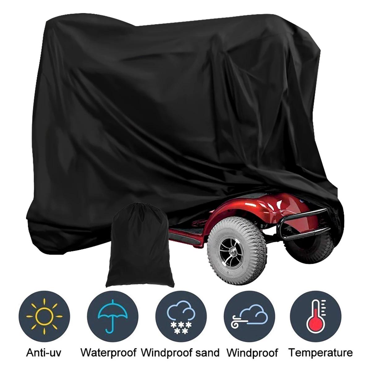 Housse de protection imperméable pour Scooter de mobilité, housse de rangement pour fauteuil roulant