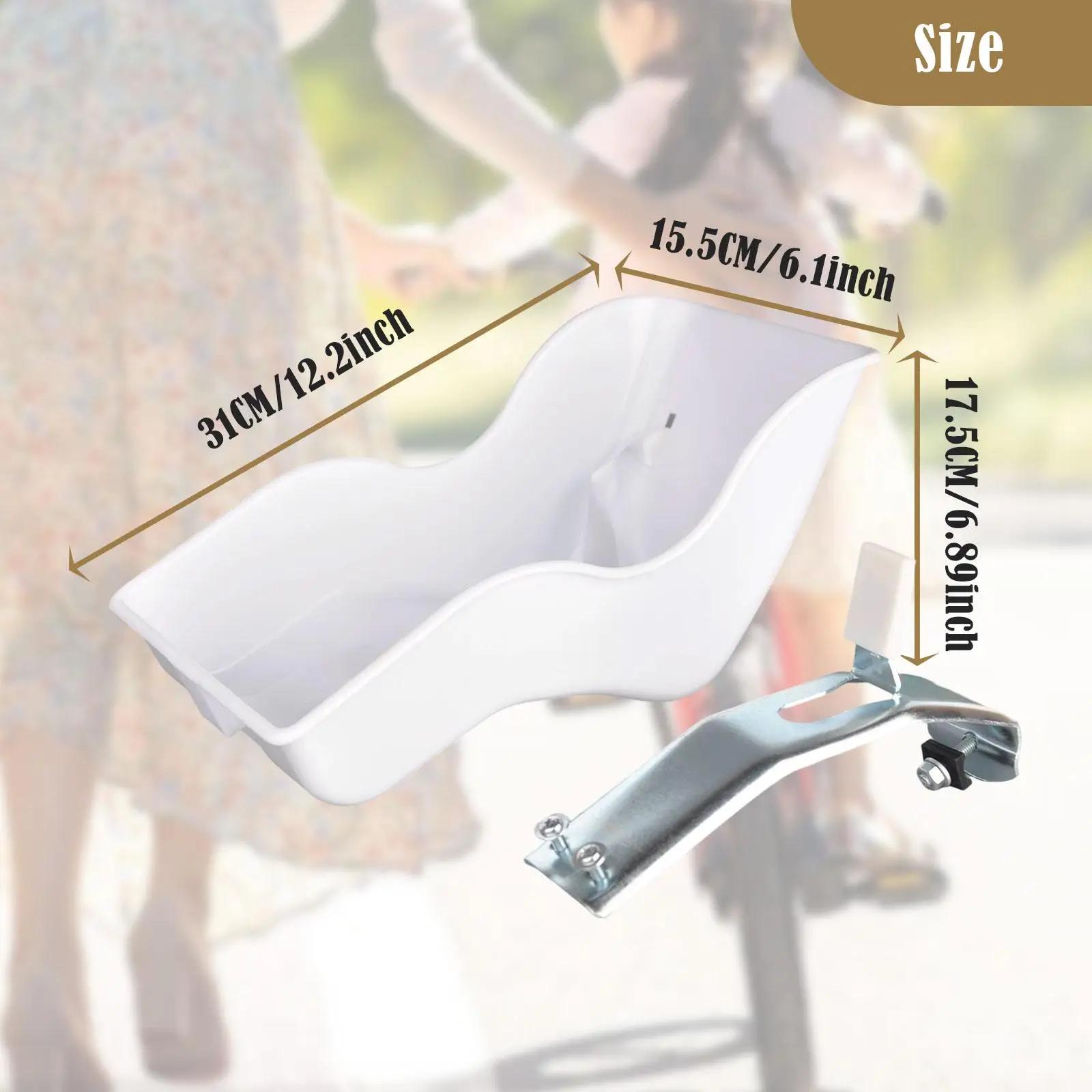 Siège de poupée de vélo pour filles avec décalcomanies de bricolage, décoration de vélo pour enfants