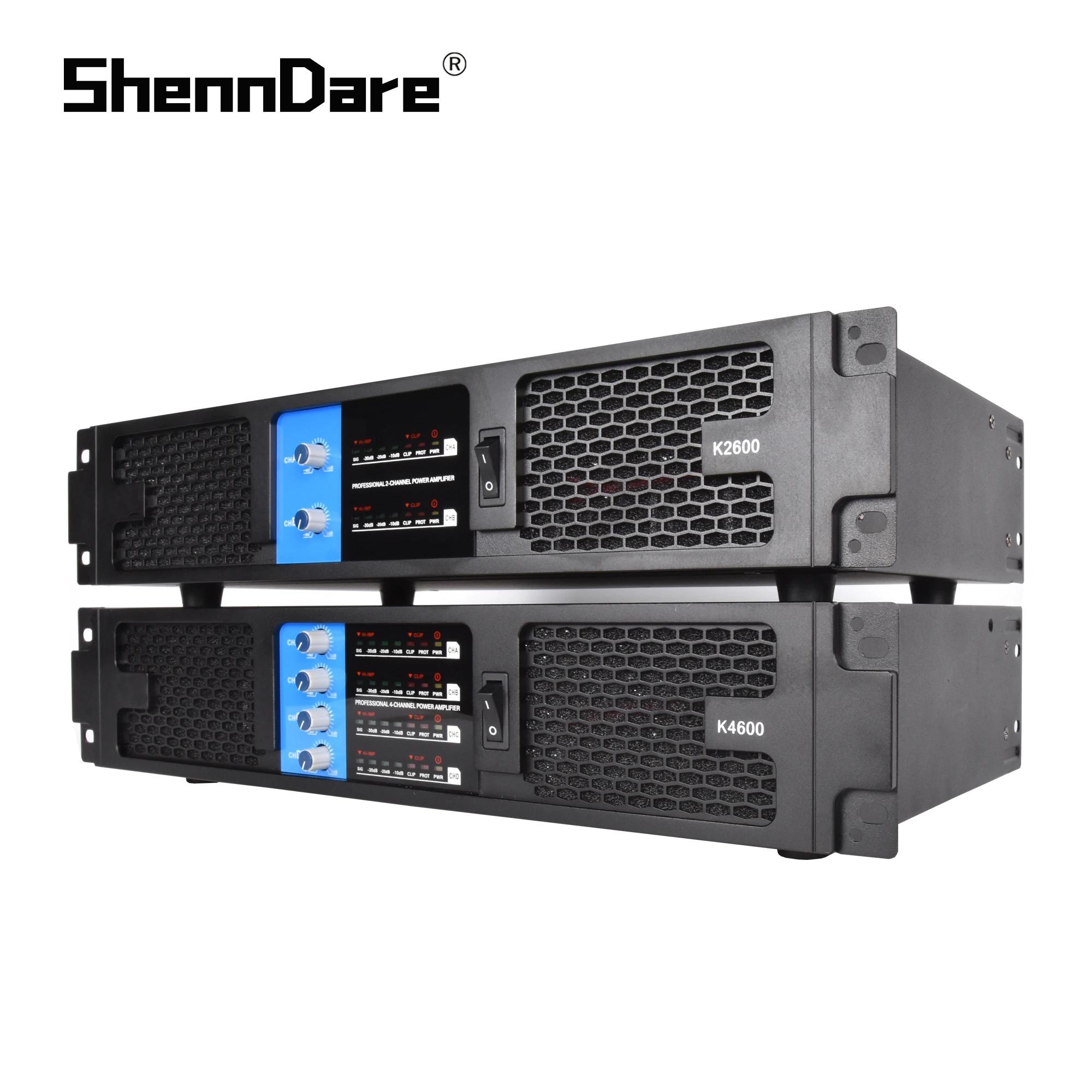 ShennDare-Amplificateur de puissance numérique professionnel, 2/4 canaux, sortie stéréo, audio, cais