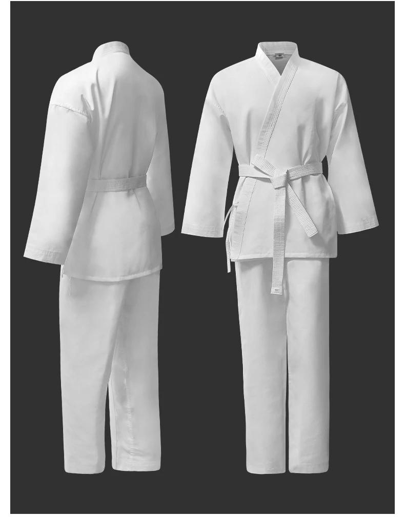 Uniforme de karaté respirant taekwondo karaté costumes ensemble vêtements de karaté pour Sparring fo