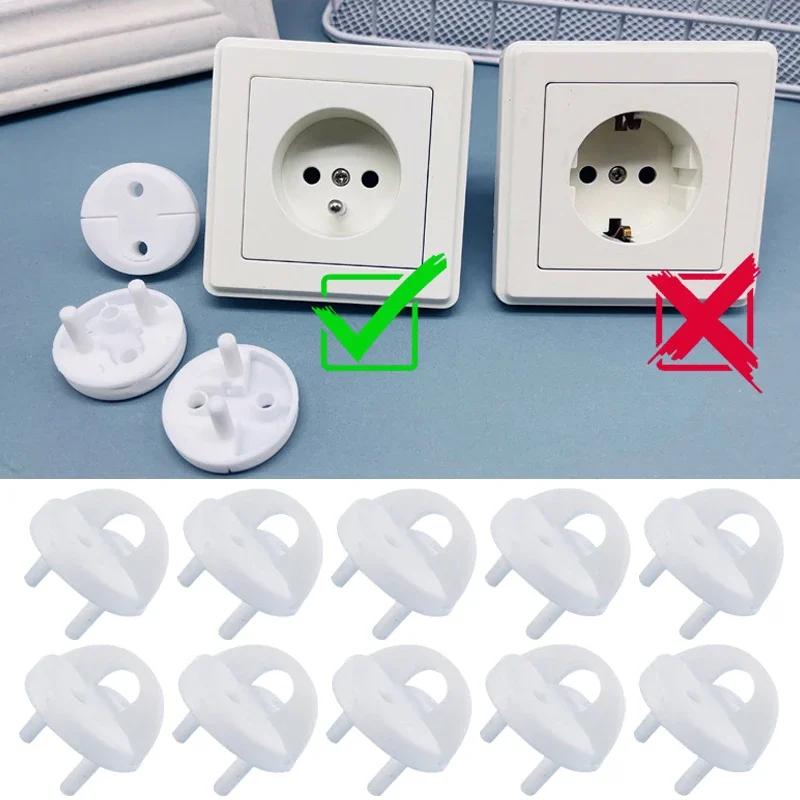 Housse de Protection pour prise de sécurité électrique blanche, Protection de sécurité pour soins de