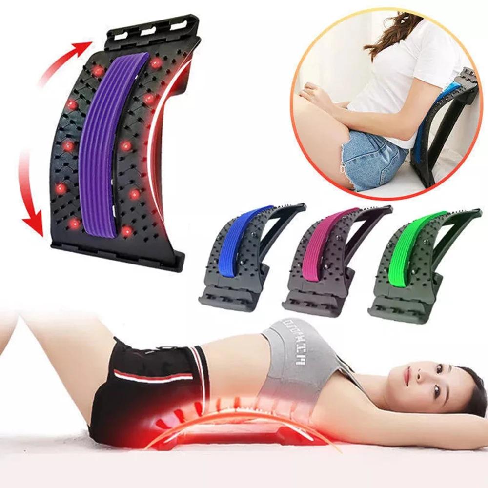 Civière de Massage magnétique pour le dos, relaxation musculaire, correcteur de thérapie de Posture,