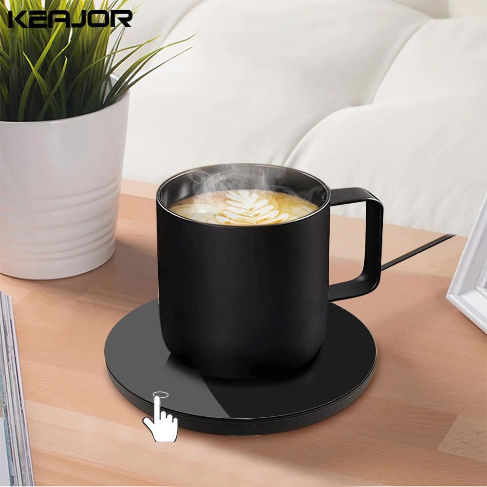 Chauffe-tasse thermostatique USB, coussin chauffant, chauffe-tasse, lait, thé, eau, bureau à domicil