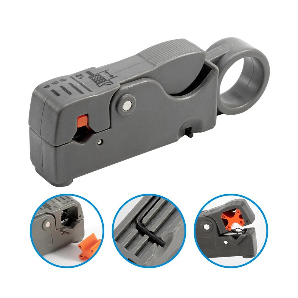 Pince à dénuder, outils de câbles métalliques de décantation, dénudeur, clé hexagonale en acier inox