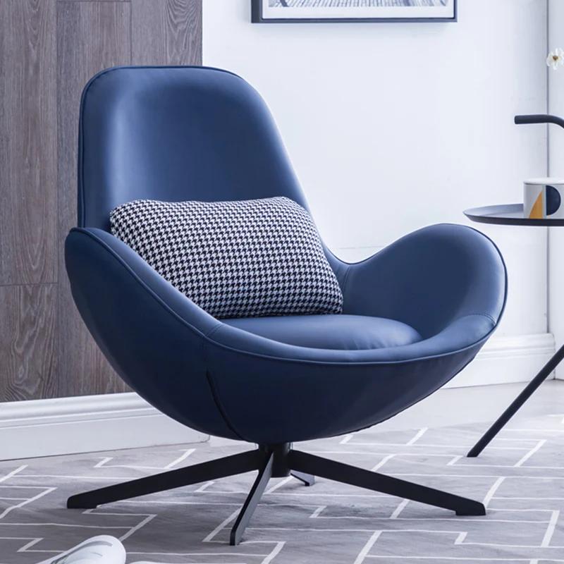 Chaise de tigre scandinave pour salon, canapé paresseux nordique, chaise œuf design, chaise de loisi